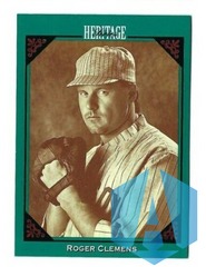 1993 Leaf Studio Heritage Roger Clemens #3 of Twelve Boston Red Sox